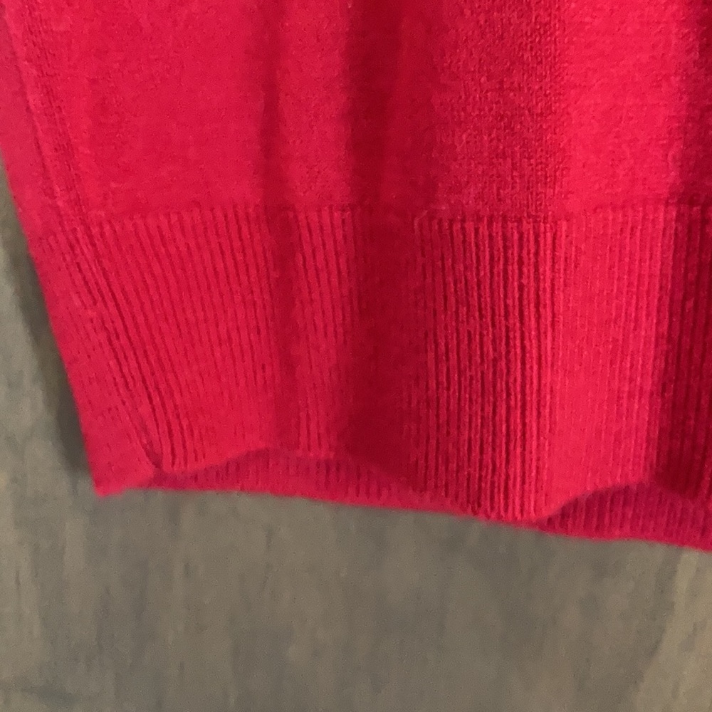 Vintage Y2K requirements red sweater SP - Picture 6 of 17